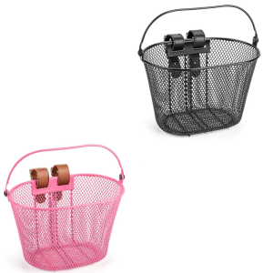 Childrens Bicycles Basket Bicycles Front Handlebar Basket Waterproofs Metal Tricycle Basket Cycling Accessories