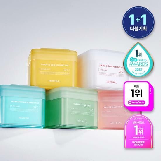 【现货】Mediheal 24/7 Day & Night Toner Pads Teatree / Watermide ...