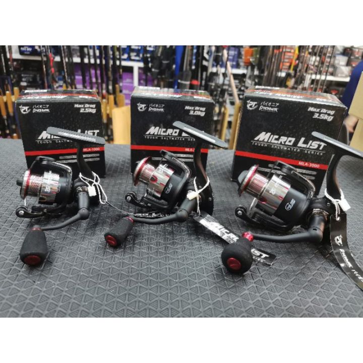 Micro List 🔥โปรโมชั่นพิเศษ🔥 รอกตกปลา Pioneer Micro List SW ตกปลา เหยื่อปลอมRT1 ...