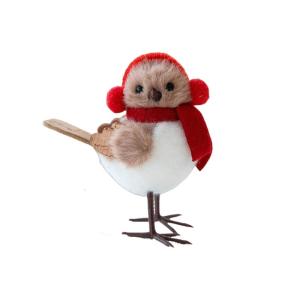 Festival Winter Bird Ornament Premium Materials Holiday Decors Ideal For Homes Business Space Styling