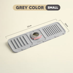 [1PC] Innohut Alas Percikan Air Kitchen Faucet Drainer Pad Sink Silicone Water Catcher Drying Mat Alas Penghalang Sinki
