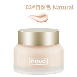 NOVO Liquid Foundation Cream Full Coverage Concealer Oil Control Moisturizing Waterproof Face Makeup