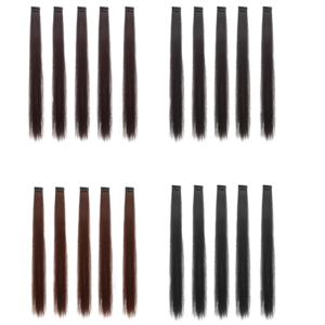 5lots Fashion Women Middle Length Hair Strap Party Women Wedding Hair Extension for Easy and Quick Hairstyle Update