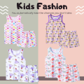 Tie-Dye Sando and Shorts Terno Sets, Ideal for Girls Aged 1-8 Years, Perfectly Designed for Kids. 