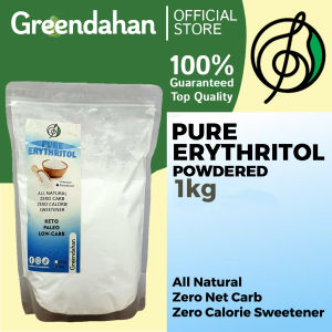 Greendahan Pure Erythritol Powdered 1kg - Keto & Low Carb Friendly SweetenerNO MALTODEXTRIN