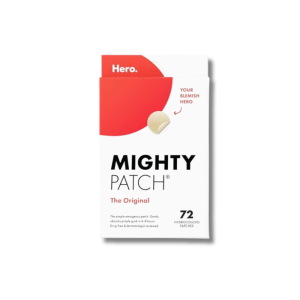 Hero Mighty Patch - 72 Hydrocolloid AcnePatches for Overnight Blemish Treatment& Care