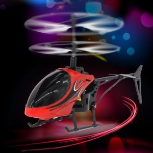 Helicopter Infrared Sensor Suspension Induction Aircraft LED Light Remote Control Helicopter Outdoor Toys