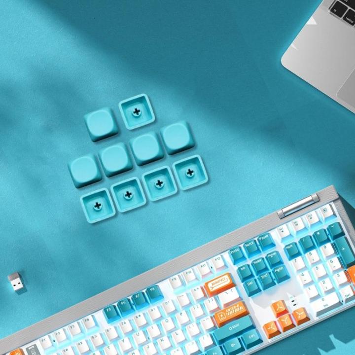 10 miếng PBT không khắc trống Keycap Moa hồ sơ Chiều cao 1U nhuộm thăng ...
