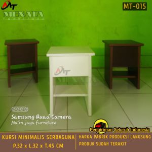 Kursi Meja Belajar Portable Serbaguna Minimalis / Kursi Kerja