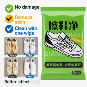 Water-Free Shoe Cleaning Wipes Disposable White Shoes Decontamination Artifact Sneakers And Leather Shoes Cleaning Agent