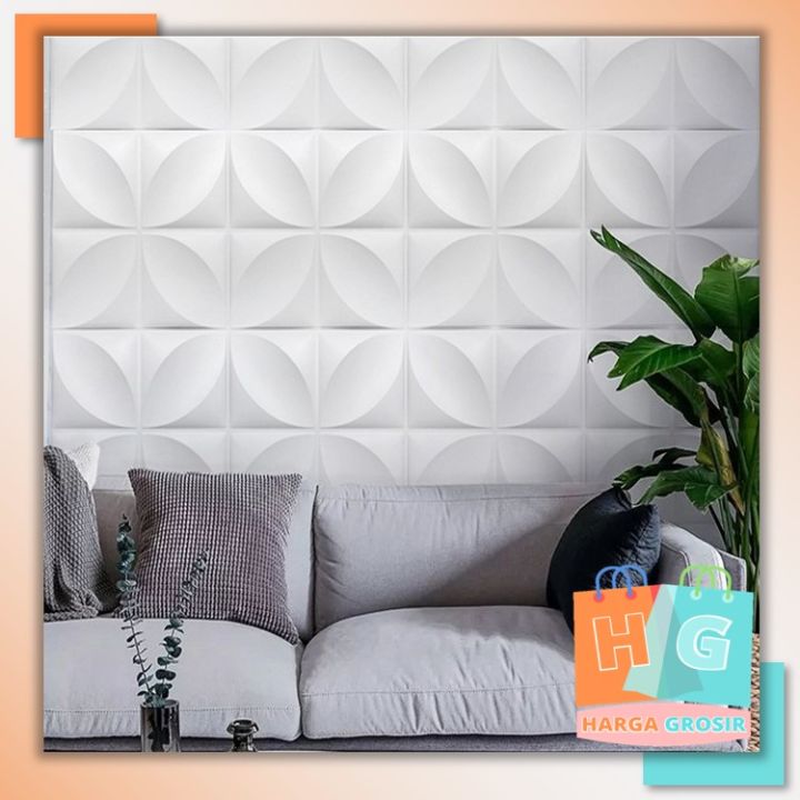 Harga Grosir - Wallpaper 3D 30x30cm & 50x50cm / Wallpaper Dinding