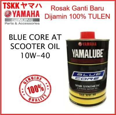 YAMALUBE BLUE CORE SEMI SYNTHETIC 10W-40 Original Engine Oil Minyak Hitam 10W40 90793-AH408
