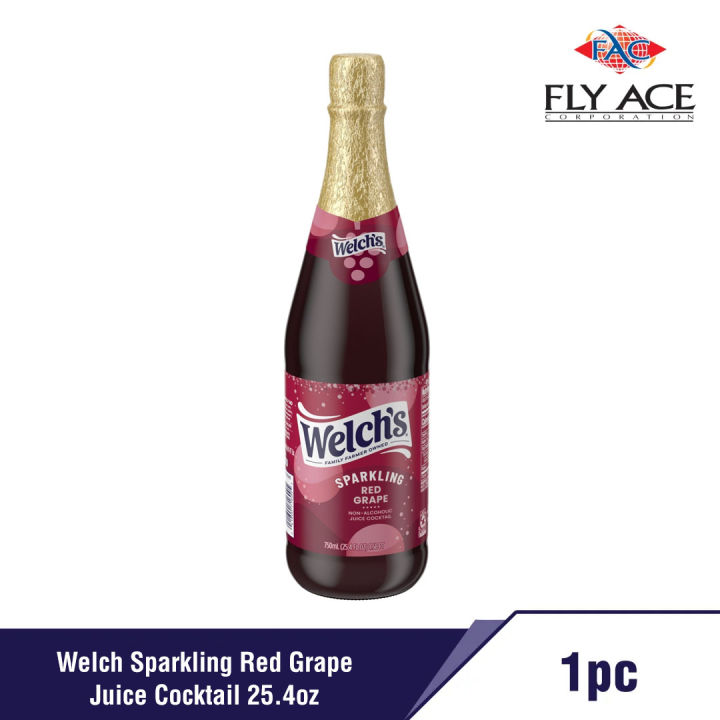Welch's Sparkling Red Grape Juice Cocktail 25.4oz
