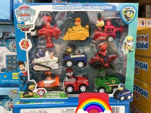 Bộ đồ chơi trạm tuần tra đài quan sát siêu to khổng lồ của pawpatrol và những Chú Chó Cứu Hộ mô hình những chú có cứu hộ và container