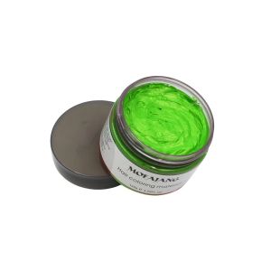 (In stock) Mofajang Color Hair Wax Dye Styling Pomade Sier Grandma Grey Natural Strong Gel Cream for Women Men