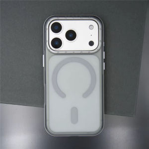 Color Contrast Bumper Shockproof Case For iPhone 18Pro 17 16 17Pro Max For Magsafe Aluminum Alloy Lens Frame Hard Cover