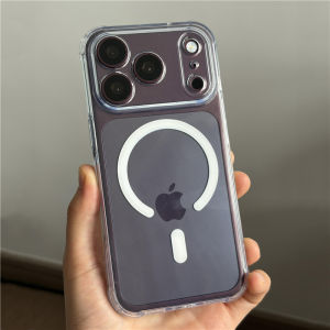 c Corner Airbag Clear TPU Case for iPhone 18Pro 17 16 17Pro Max For Magsafe Precise Cutout Camera Lens Protection Cover