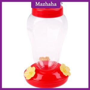 Mazhaha Field Feeding hummingbird bottle garden outdoor plastic flower iron hook Feeder