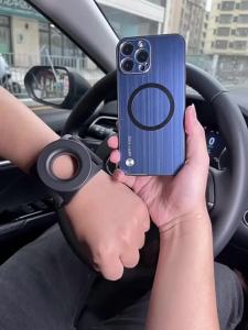 New Strong Magnetic Suction Bracket Mobile Phone Holder Wrist Strap Arm Dedicated For IPhone 13 14 15 Pro Max