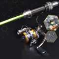 Reel Pancing Mini 500 800 1000 Series Spinning Fishing Reel 4.3:1 12+1 Ball Bearing Full Metal COD. 