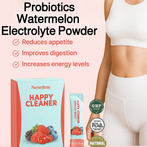 Probiotics Watermelon Electrolyte Powder for Hydration Electrolytes Supplement Enhance Endurance and Reduce Fatigue Electrolytes Drink Mix Watermelon Flavor Sugar Free