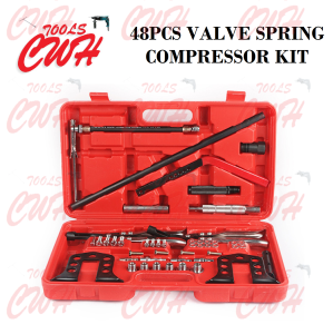 48Pcs Car Engine OVERHEAD SERVICE Valve oil seal Spring Compressor Kit REMOVER VALVE INSTALLER automotive garage tool