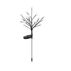 2 Pack Solar Garden Lights LED Flower Lights Waterproof Outdoor Lawn Decor for Yard Pathway