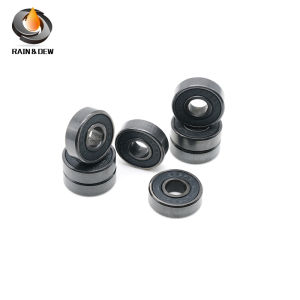 8Pcs 608RS ABEC-11  608 Roller Skate Scooter  8X22X7 mm  Skateboard 608-Black Bearings High Performance