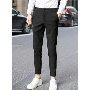 [KHUYẾN MÃI] Quần Tây Nam Dài Co GIÃN DÀY DẶN MÀU ĐEN SIZE 28 (45-50KG) ĐI HỌC ĐI LÀM