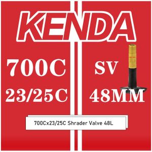 Săm/Ruột Xe Đạp KENDA Chất Liệu Cao Su Butyl Kích Thước 700c Chân Van AV/FV 48/60/80 MM Dành Cho Xe Touring/Road