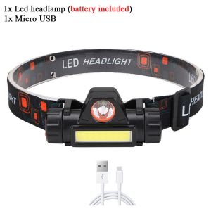 Portable COB Multi-Function  Flashlight USB Rechargeable LED Work Light Car Repair Magnetic Torch Home /Workshop/ Camping Emergency Hand Lamp