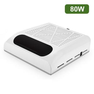 SNRQI เครื่องดูดฝุ่นเล็บ 120 วัตต์ พลังดูดแรงสูง ( แถมฟรีแผ่นกรอง2แผ่น ）