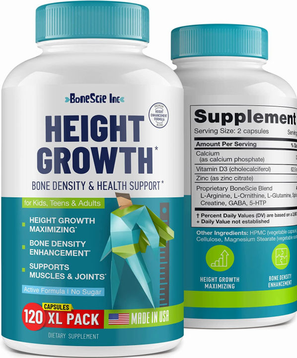 BONESCIE INC Height Growth Maximizer Natural Peak Height Made