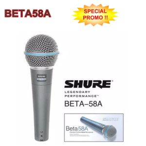 Microphone Cable Beta 58A Mic Kabel Shure BETA58A