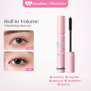 barenbliss BNB Roll To Volume Mascara | 24H Volumizing Smudgeproof Mascara