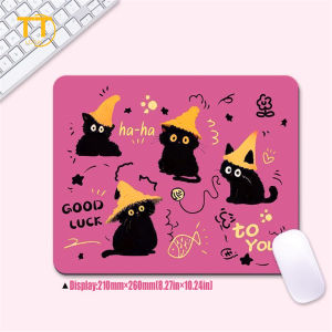 Tri-Town Cute Cat Mouse Pad Keyboard Cabinet Mause Laptops Gamer Pc Gaming Accessories Rubber Mat Mausepad Deskmat Mousepad Mats