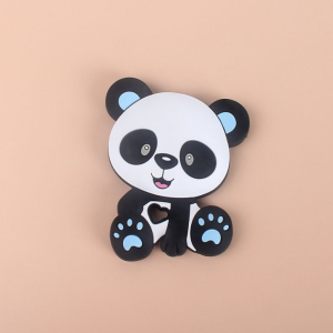 TC 10 PANDA | TEETHER BABY MODEL PANDA | GIGITAN BAYI TEETHER BENTUK PANDA | MAINAN GIGITAN BAYI SILICONE BPA FREE | RUZAIN MALL