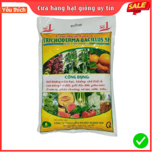 Trichoderma Bacillus 1kg Ủ phân chuồng đối kháng nấm bệnh cải tạo đất cân bằng pH đất - Hàng Chính Hãng