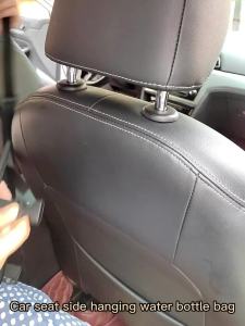 Large Car Cup Holder 80oz Water Bottle Organizer Bag & Big Drinks