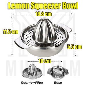Lemon Squeezer - Bowl | Lemon Juicer | Manual Fruit Juicer| Manual Juicer| Manual Lemon Orange Juicer| Pomegranate Manual Juicer| Heavy Duty Manual Fruit Juicer| Manual Pressed Juicer| Lemon Squeezer Manual Hand Press| Manual Hand Press Juicer| Juicer|
