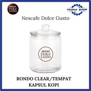 Toples Luminarc Kaca Rondo Clear 1L/Tempat Kapsul