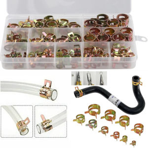 Clamp Penjepit Selang Pipa Clamp Fastener 6-10mm Klip Selang Air Bahan Bakar Penjepit Pipa Tabung