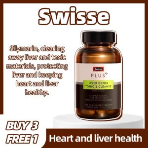 【Buy 3 get 1 free】Swisse Liver Detox: Intensive Purification & Protection for Liver Holistic Nurturing of Heart & Liver!