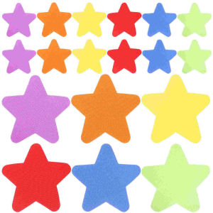 30 Pcs Adult Puzzles Logo Star Dot Markers Color Carpet Sticker Sitting Floor Spots Shape Preschool