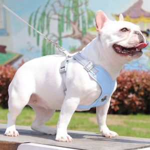 CARING PETS X Shaped Dog Harness Vest Breathable Reflective Adjustable Pet Harnesses Mesh Harnesses Soft Puppy Cat Chest Straps For Dogs Cats