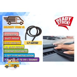 1.7 Meter New Upgrade Version Car Dashboard Reduce Sound Of Vibration Rubber Seal Windshield Insulation Seal Strip