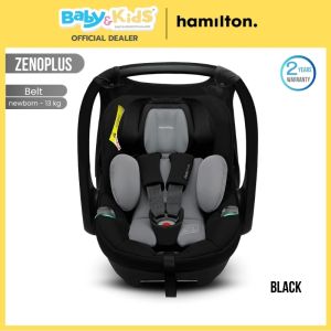 Hamilton Zeno Plus คาร์ซีท คาร์ซีทเด็ก แรกเกิด กระเช้าคาร์ซีท ตะกร้าคาร์ซีท Infant Car Seat ติดตั้งคาร์ซีทได้ด้วยระบบ Safety Belt รับน้ำหนักสูงสุด 13 กก