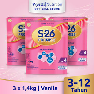 S-26 PROMISE Tahap 4 Vanila 1400gr x3