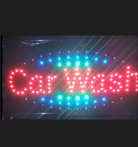 LED DISPLAY BOARD SIGNAGE LED-CARWASH LIGHT ENERGY SAVING LIGHT BILLBOARD-CARWASH