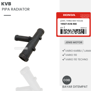(KVB) PIPA RADIATOR VARIO KARBU/ LAMA VARIO 110 TECHNO/ PIPA JOIN/ SAMBUNGAN SELANG RADIATOR/ PIPA